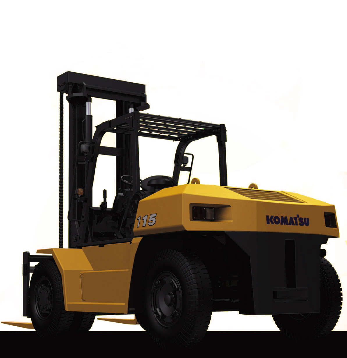 KOMATSU DIESEL FORKLIFT EX50 SERIES (10.016.0t) Eastman Lift Trucks